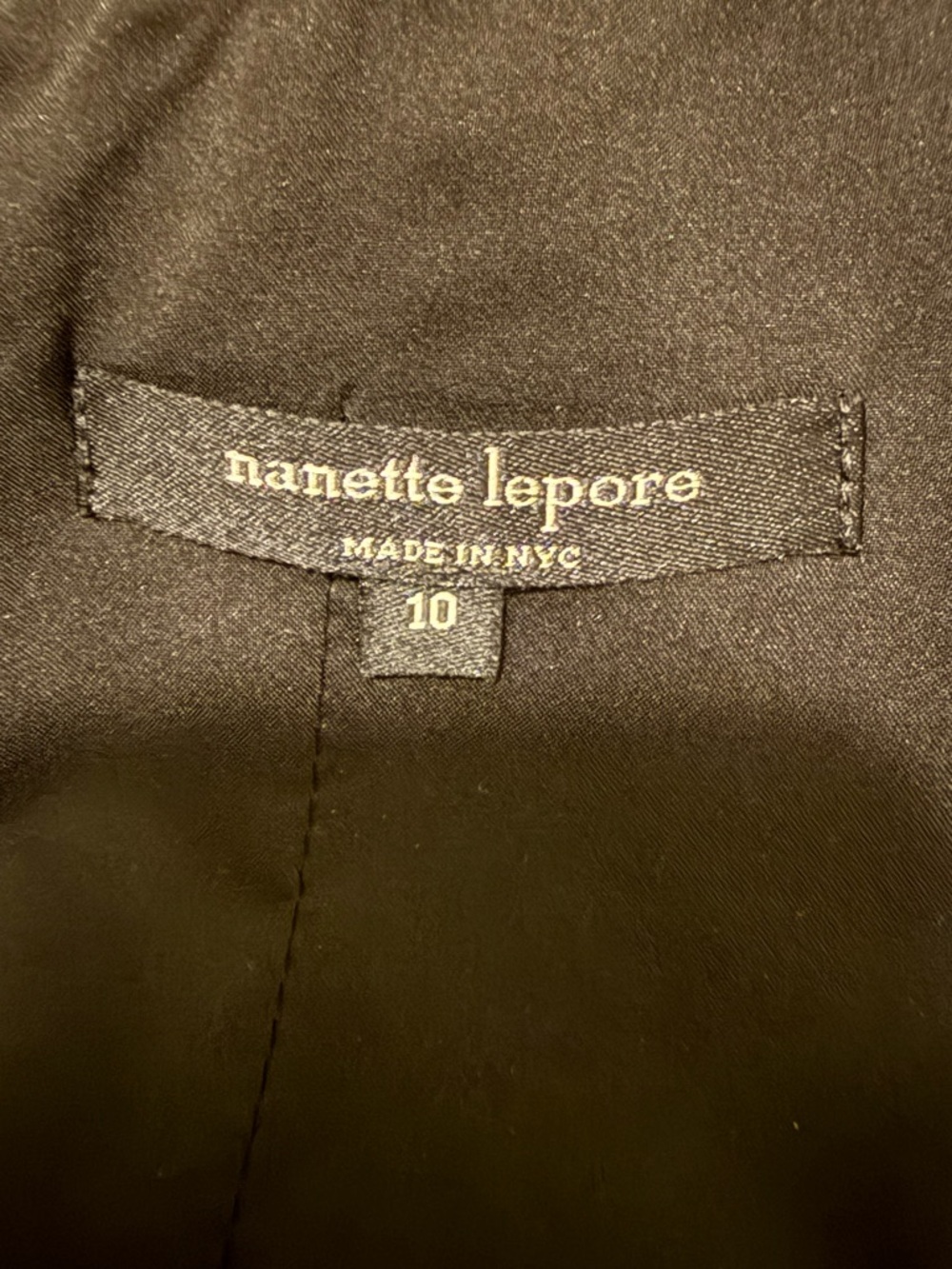 Nanette Lepore Black Corset-Style  Double-Strap Top Size 10 - Picture 4 of 10